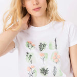 Camiseta Renoir - ECRU