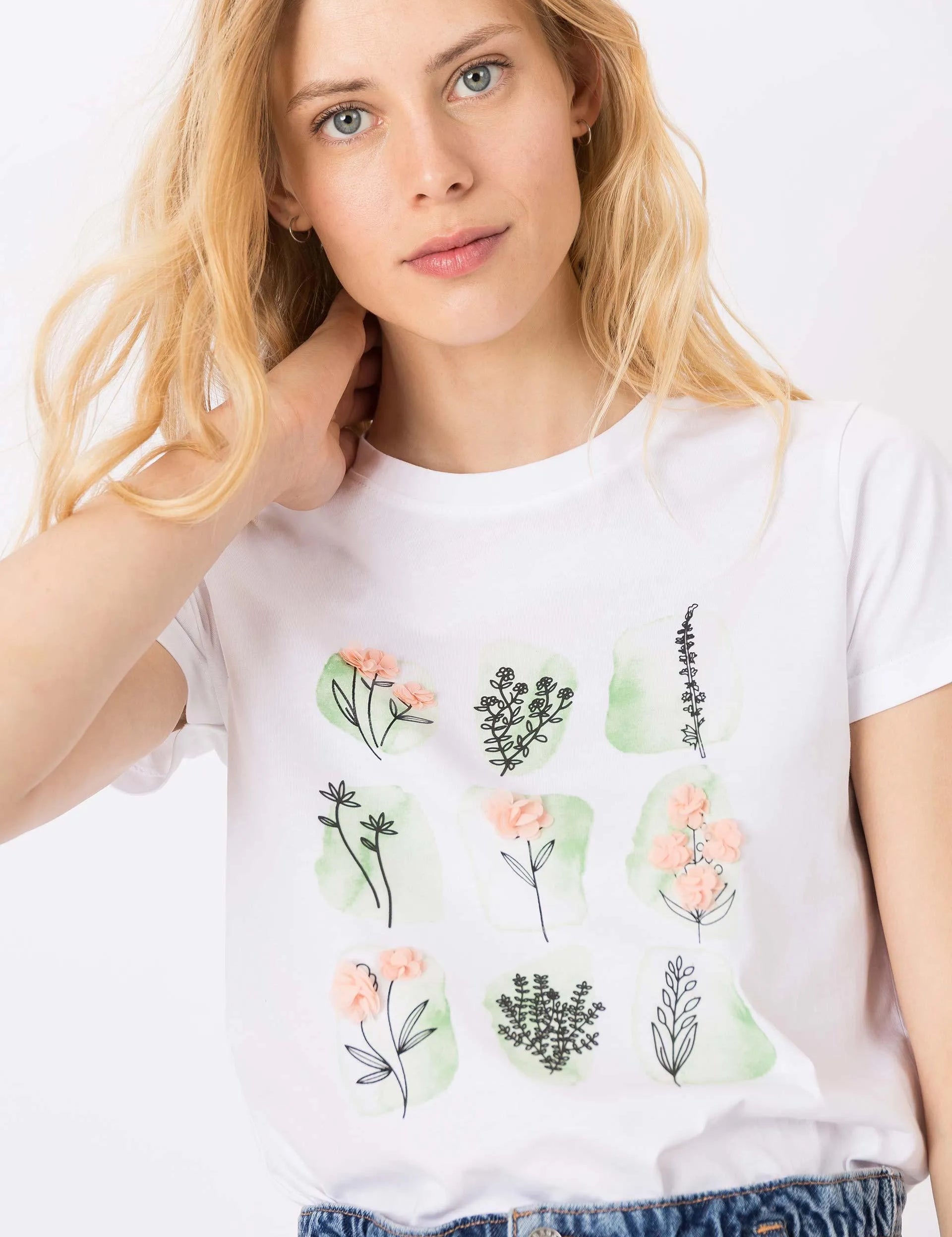 Camiseta Renoir - ECRU