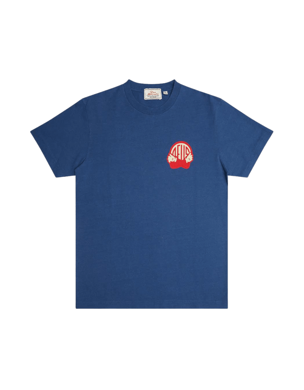 Camiseta Rhinestone Dusty Blue - ECRU