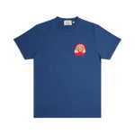 Camiseta Rhinestone Dusty Blue - ECRU