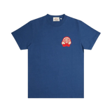 Camiseta Rhinestone Dusty Blue - ECRU