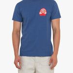 Camiseta Rhinestone Dusty Blue - ECRU