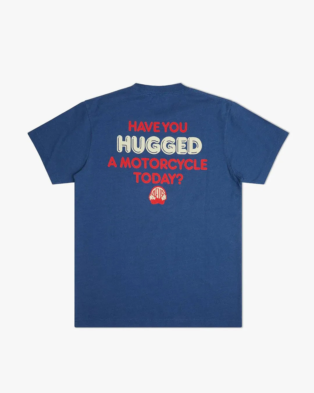 Camiseta Rhinestone Dusty Blue - ECRU