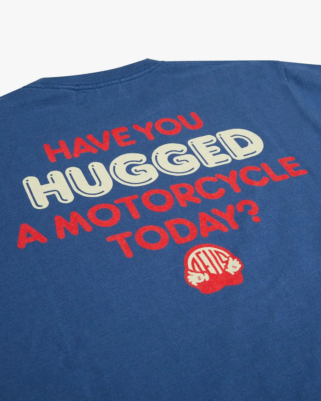 Camiseta Rhinestone Dusty Blue - ECRU