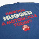 Camiseta Rhinestone Dusty Blue - ECRU