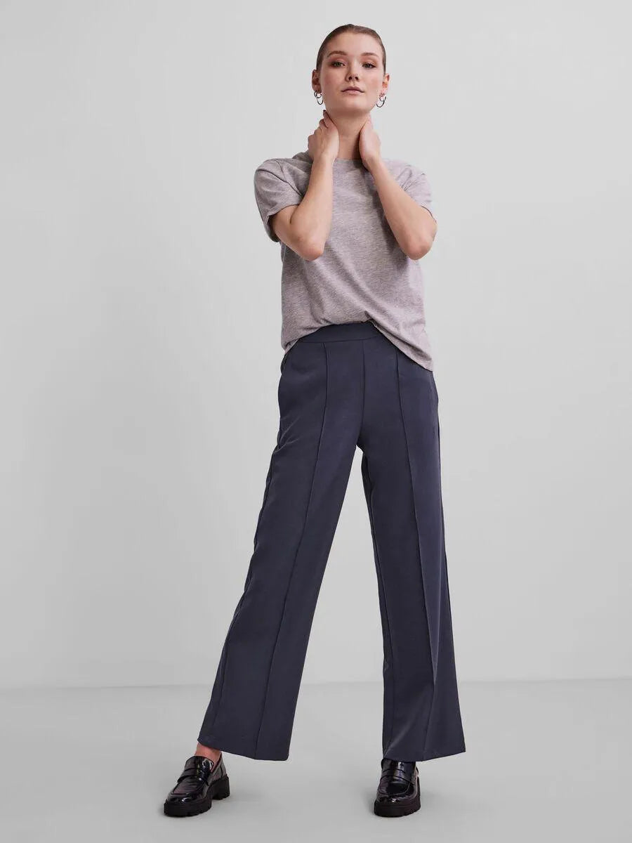 Camiseta Ria Light Grey Melange - ECRU