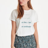 Camiseta Roberta - ECRU