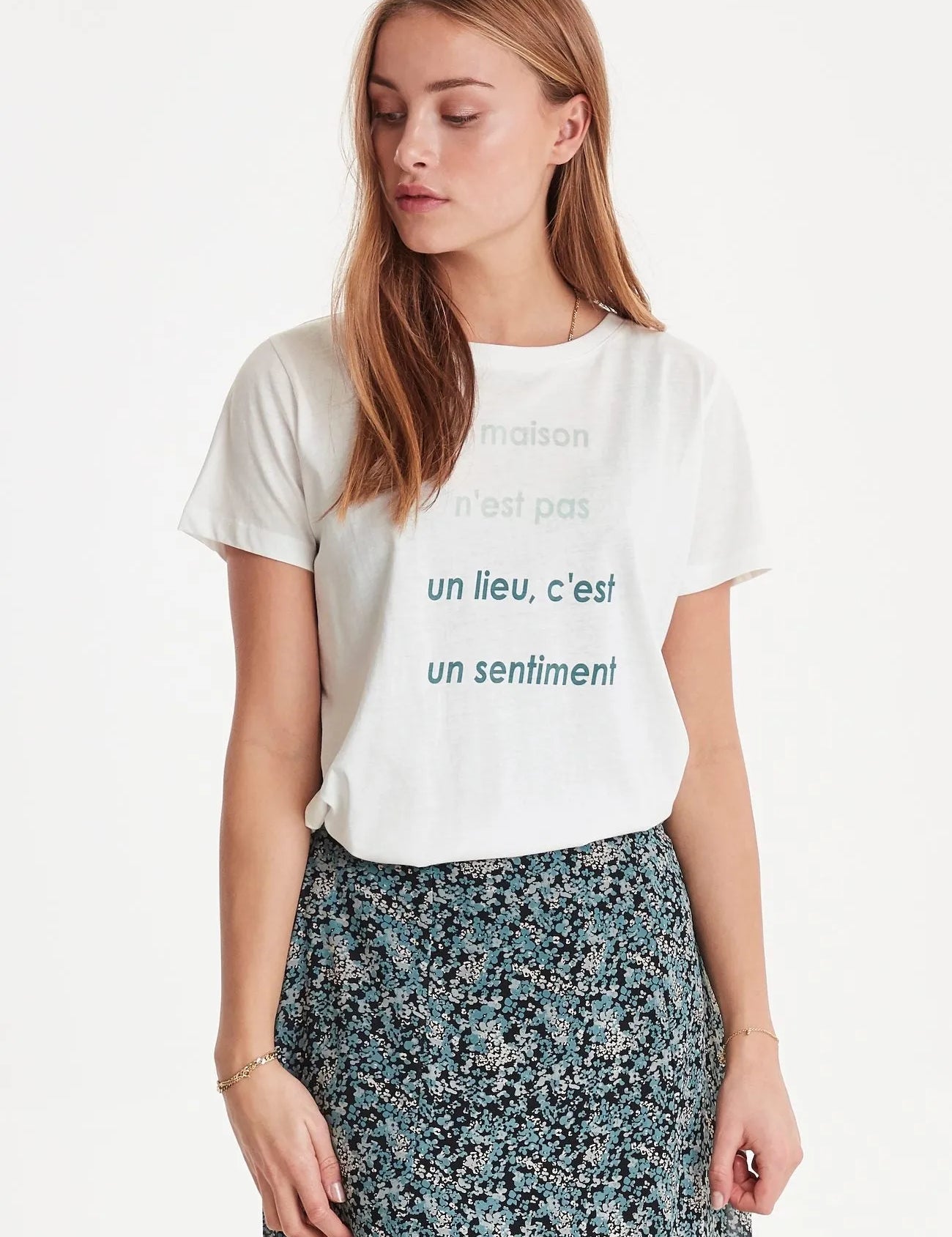Camiseta Roberta - ECRU