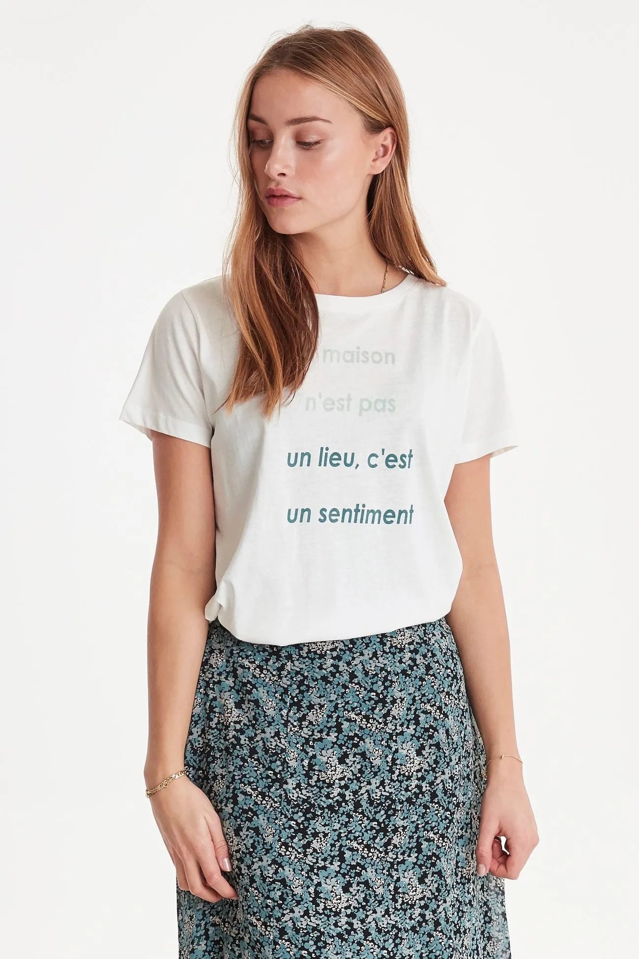 Camiseta Roberta - ECRU