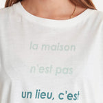 Camiseta Roberta - ECRU