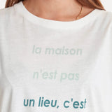 Camiseta Roberta - ECRU