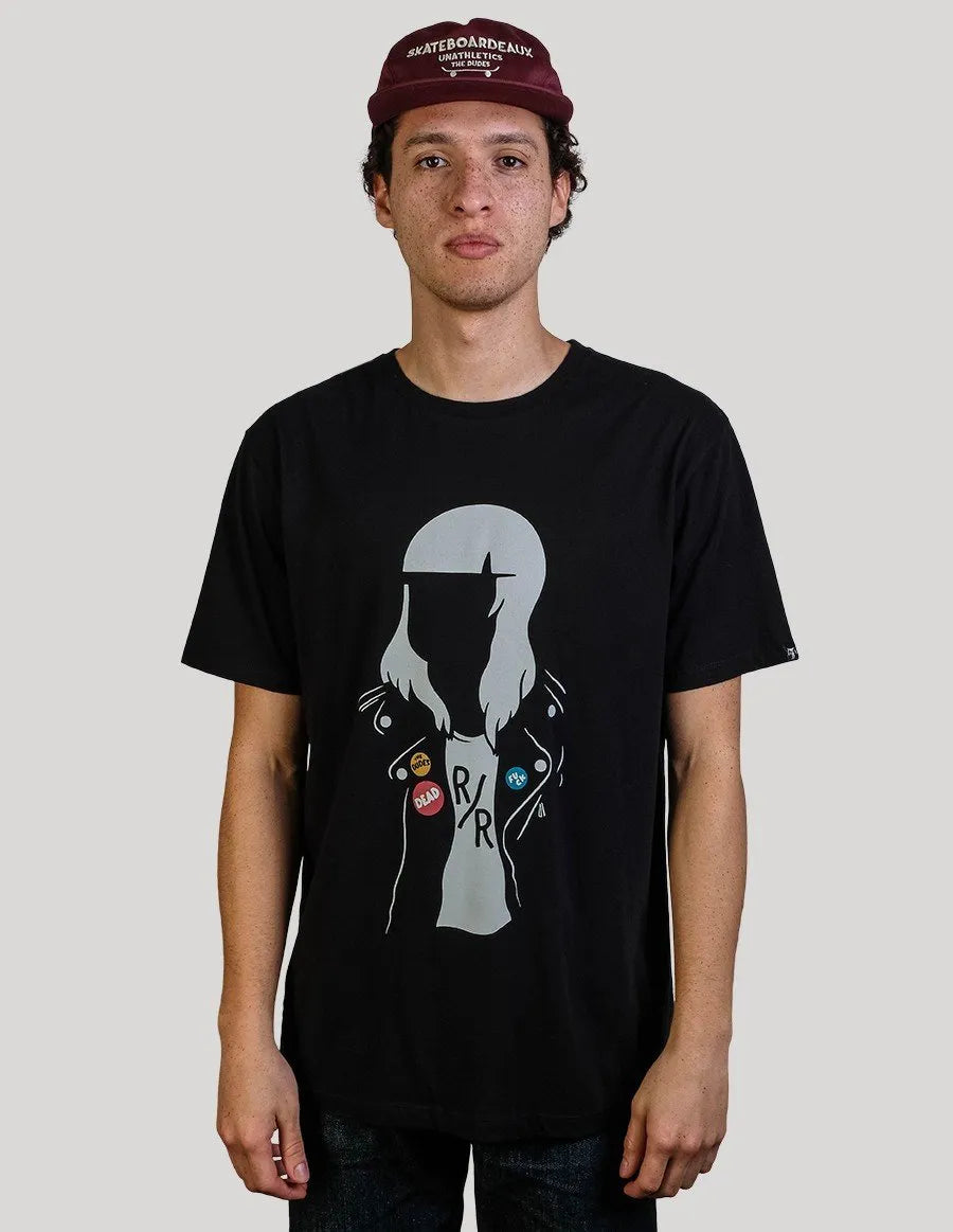 Camiseta Rocka Gal - ECRU