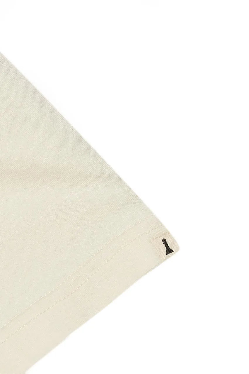 Camiseta S-Cute By David Sánchez - ECRU