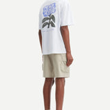 Camiseta Samsøe Samsøe Nathaniel 11725 Peace Flower - ECRU