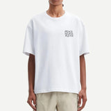 Camiseta Samsøe Samsøe Nathaniel 11725 Peace Flower - ECRU