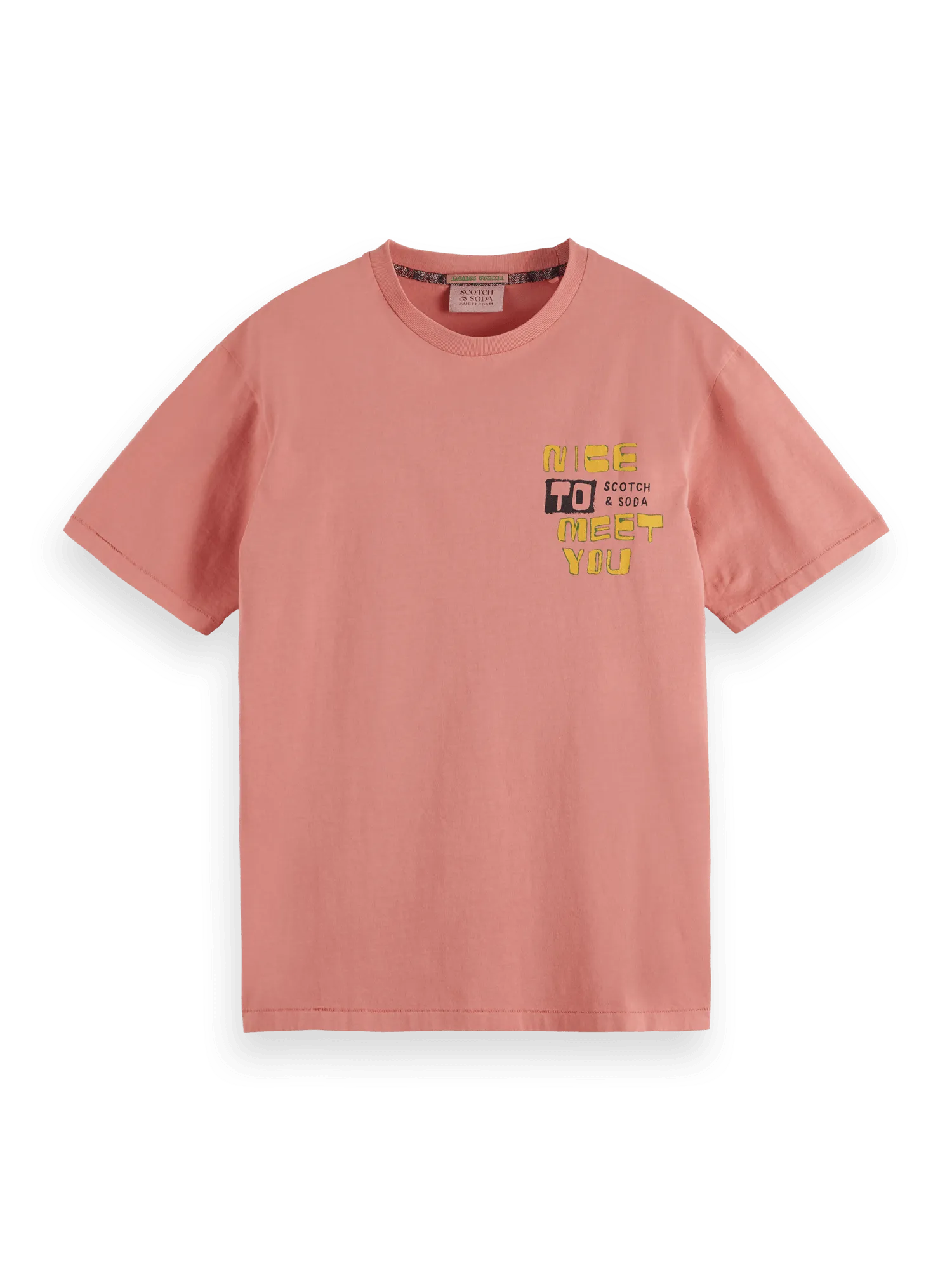 Camiseta Scotch & Soda Endless Summer - ECRU