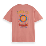 Camiseta Scotch & Soda Endless Summer - ECRU