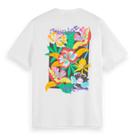 Camiseta Scotch & Soda Forever Summer Artwork - ECRU