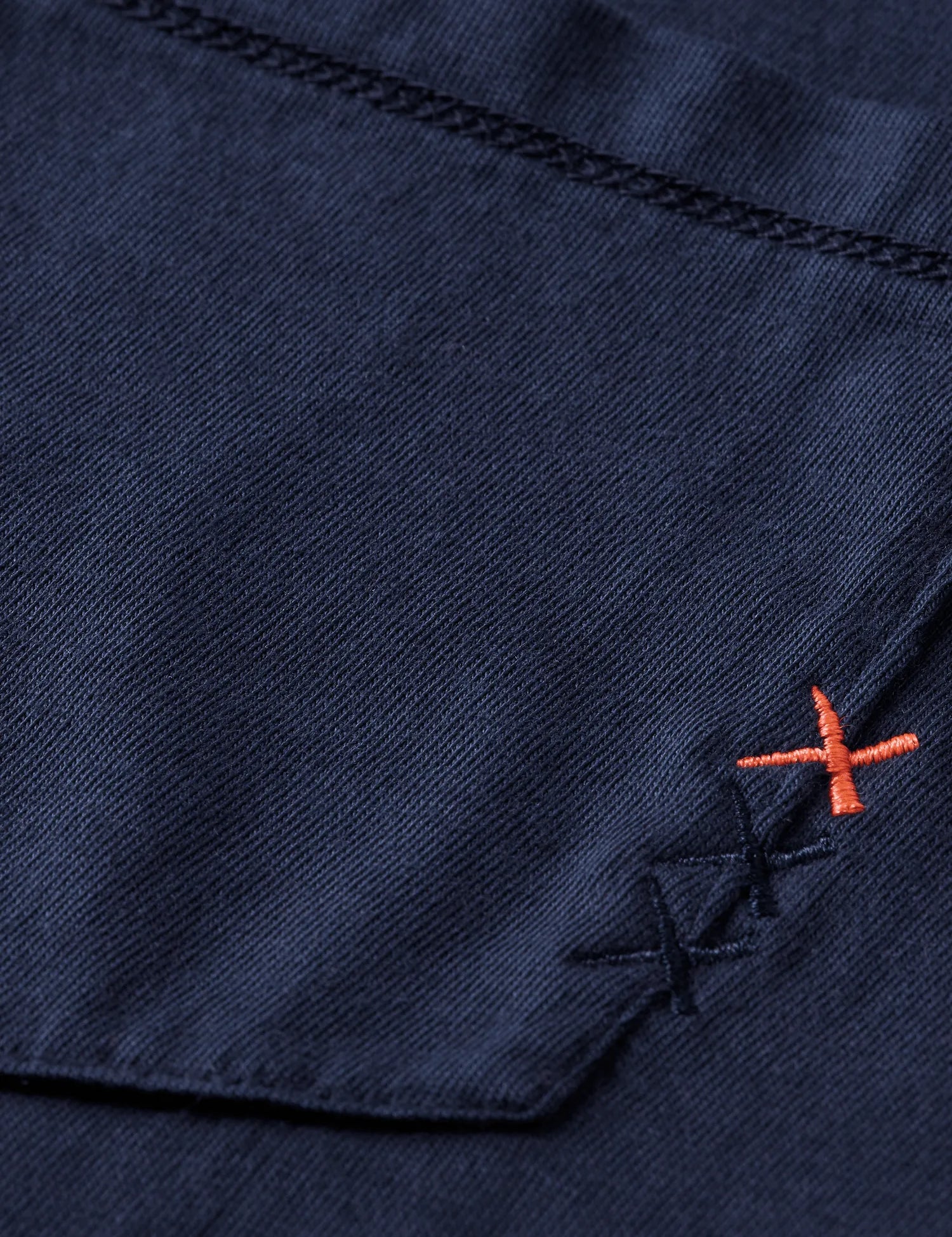 Camiseta Scotch & Soda Garment Dye Pocket - ECRU