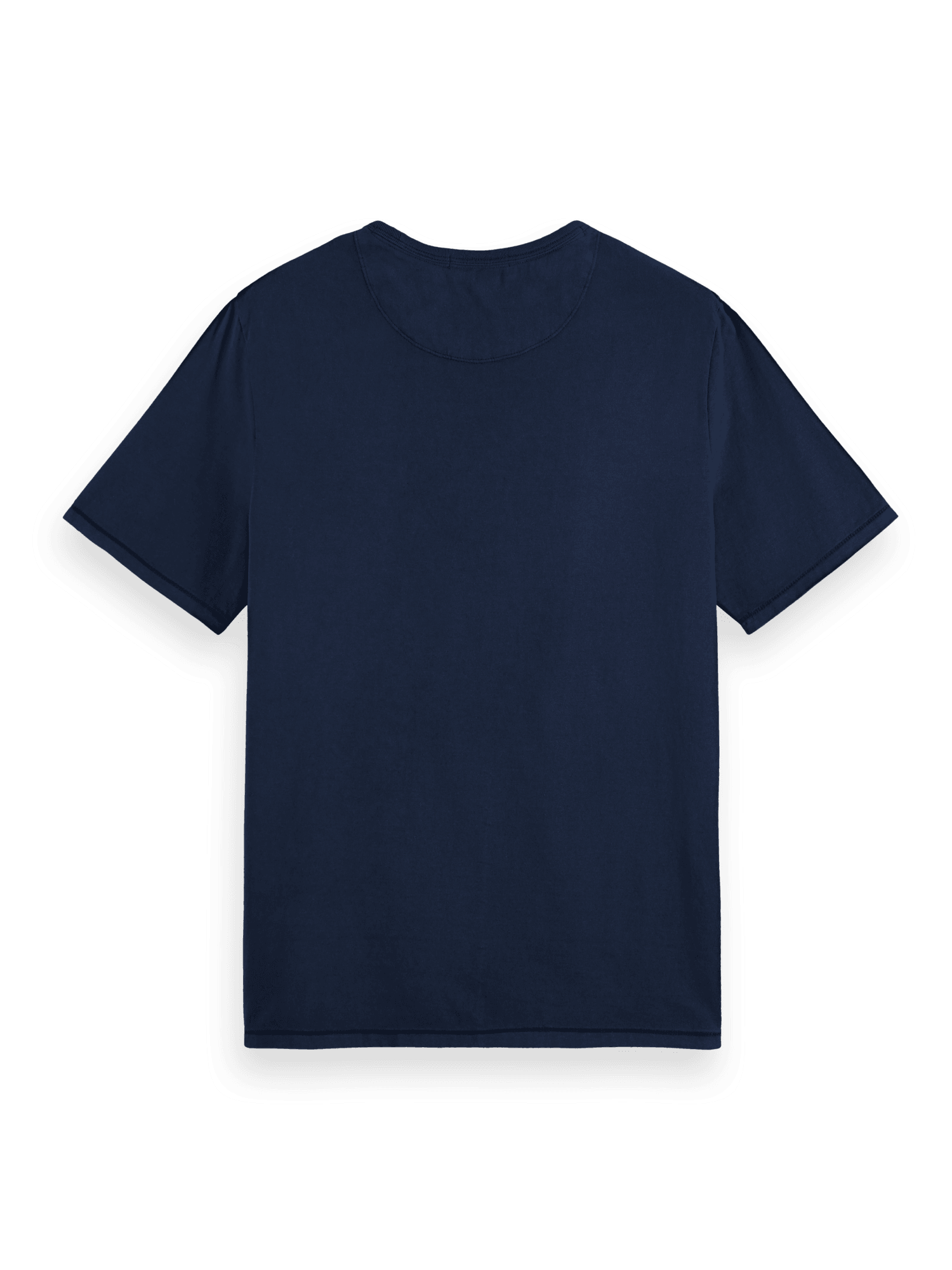 Camiseta Scotch & Soda Garment Dye Pocket - ECRU