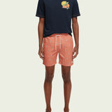 Camiseta Scotch & Soda Spicy Orange - ECRU