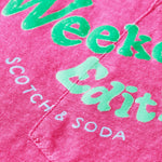 Camiseta Scotch & Soda Weekend Edition - ECRU
