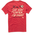 Camiseta See You Red Molten - ECRU