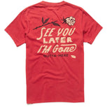 Camiseta See You Red Molten - ECRU