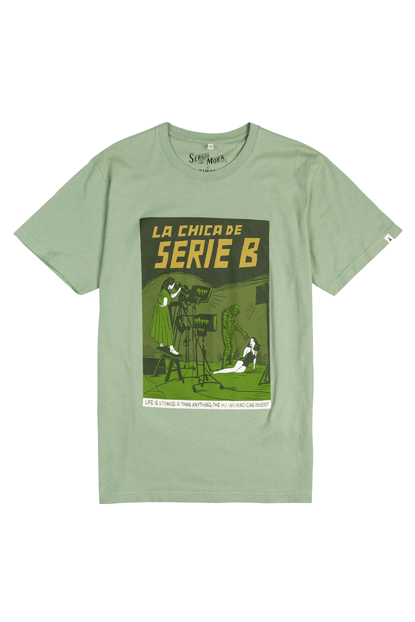 Camiseta Serie-B by Sergio Mora - ECRU
