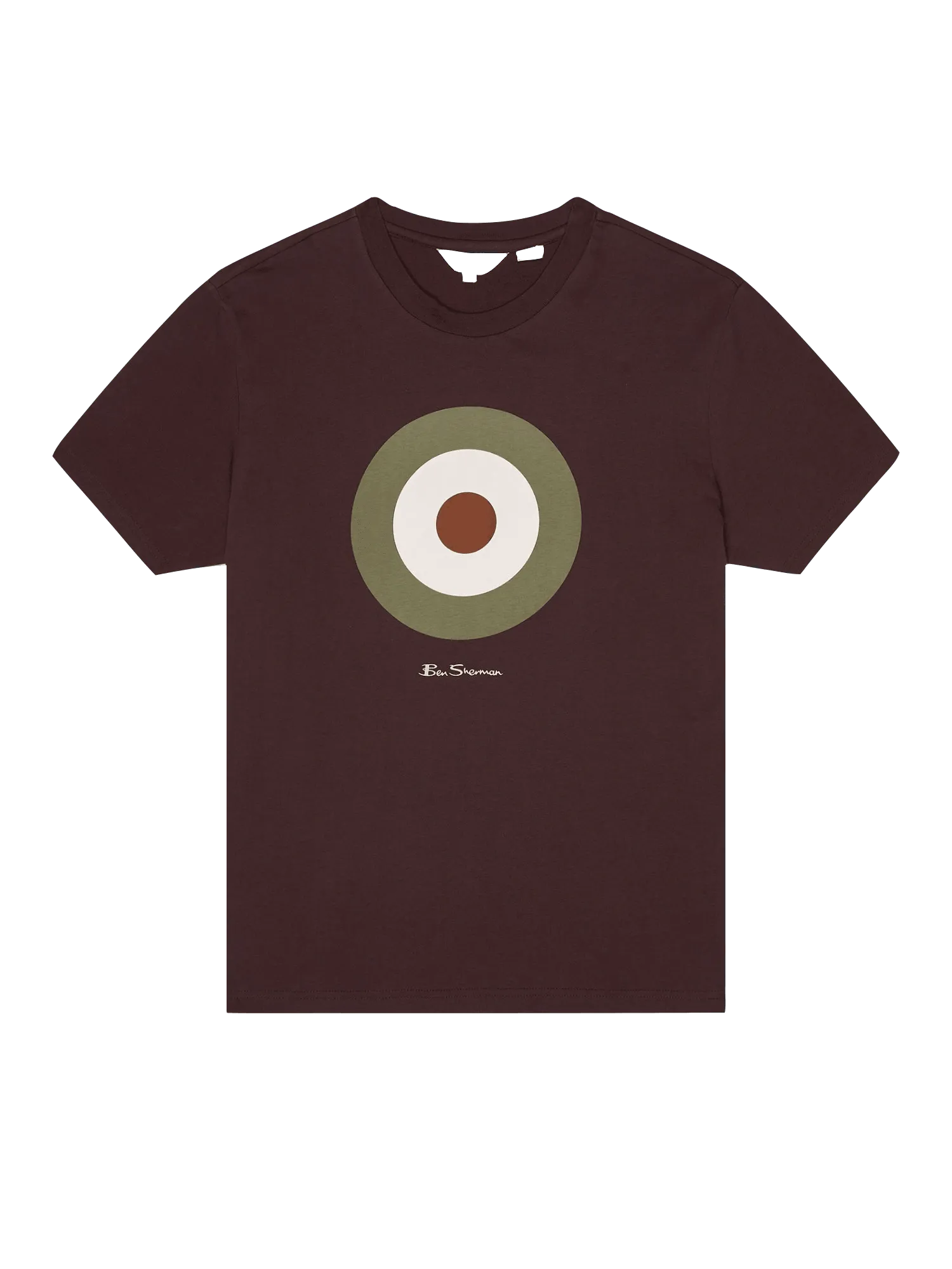 Camiseta Signature Bordeaux - ECRU