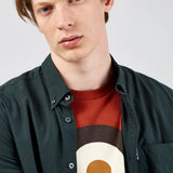 Camiseta Signature Dark Orange - ECRU