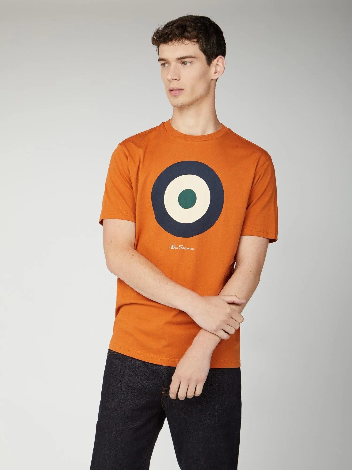 Camiseta Signature Target - ECRU