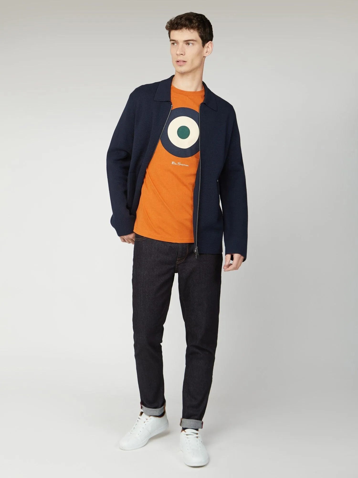 Camiseta Signature Target - ECRU