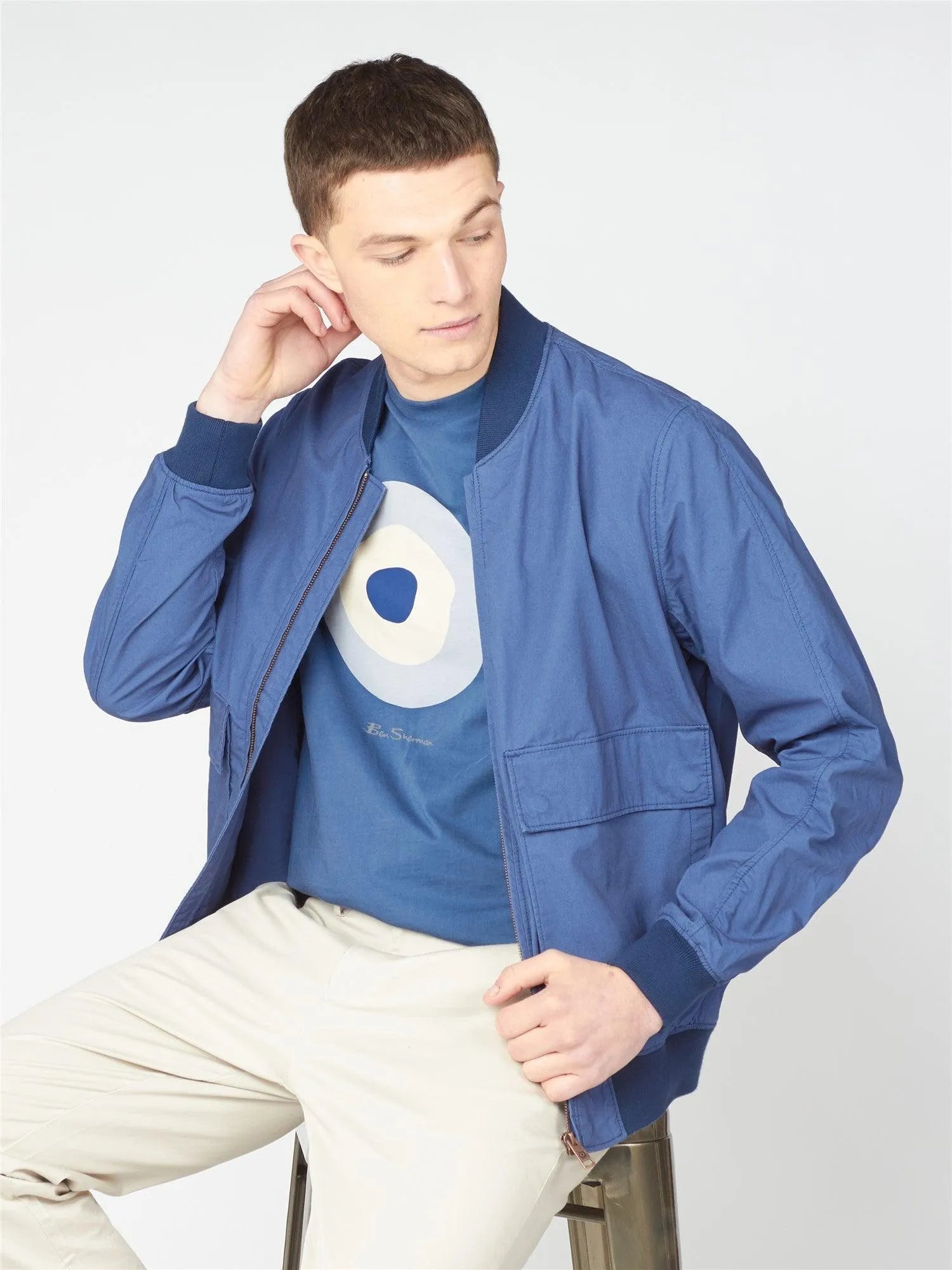 Camiseta Signature Target - ECRU