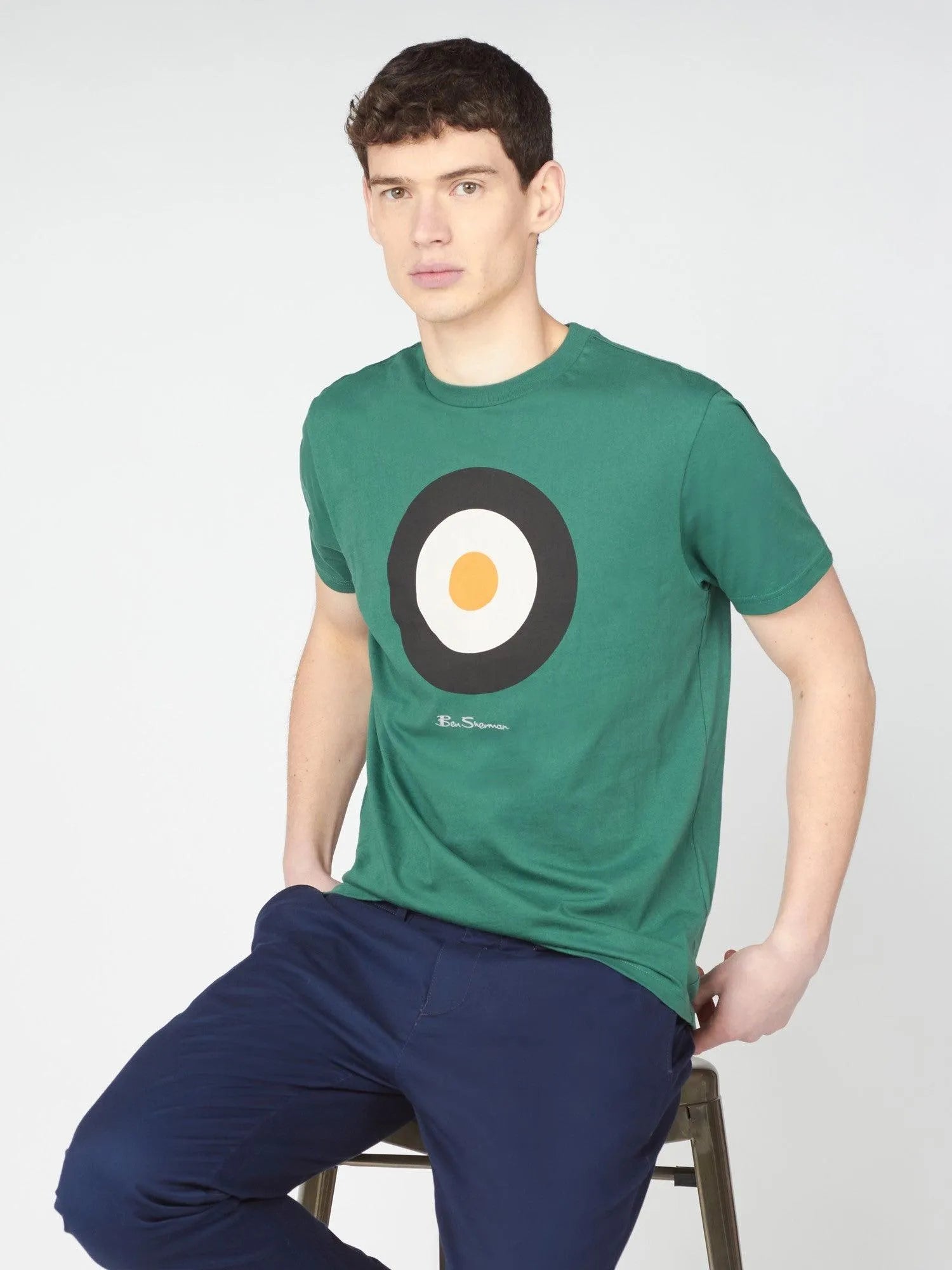 Camiseta Signature Target - ECRU