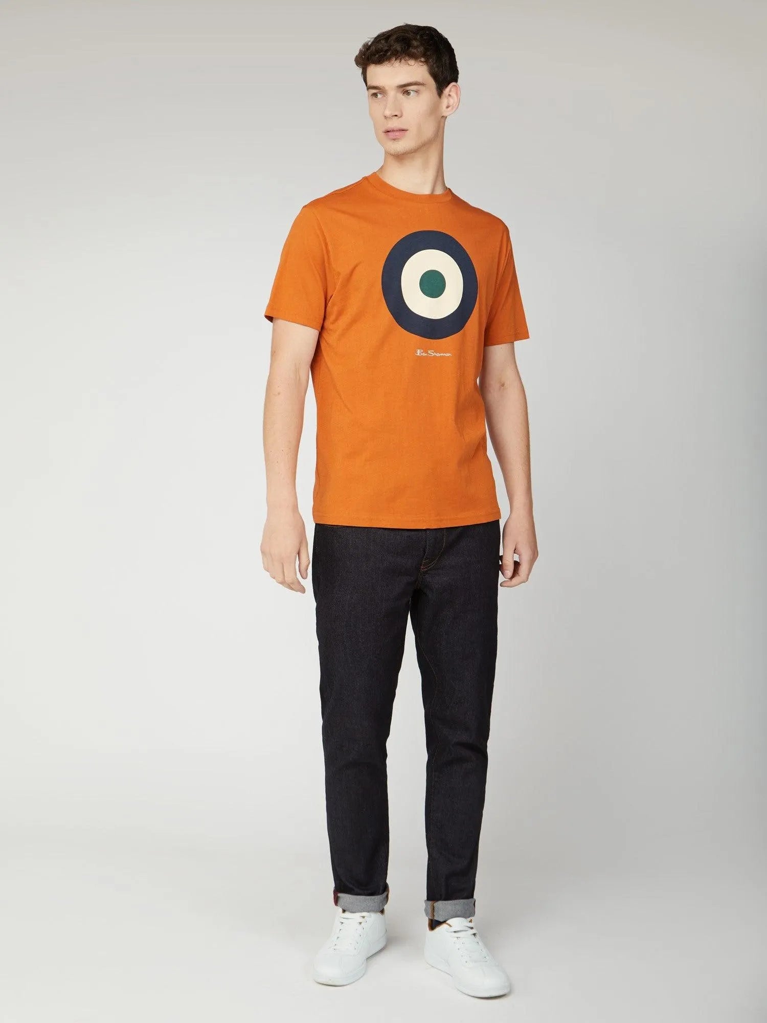Camiseta Signature Target - ECRU