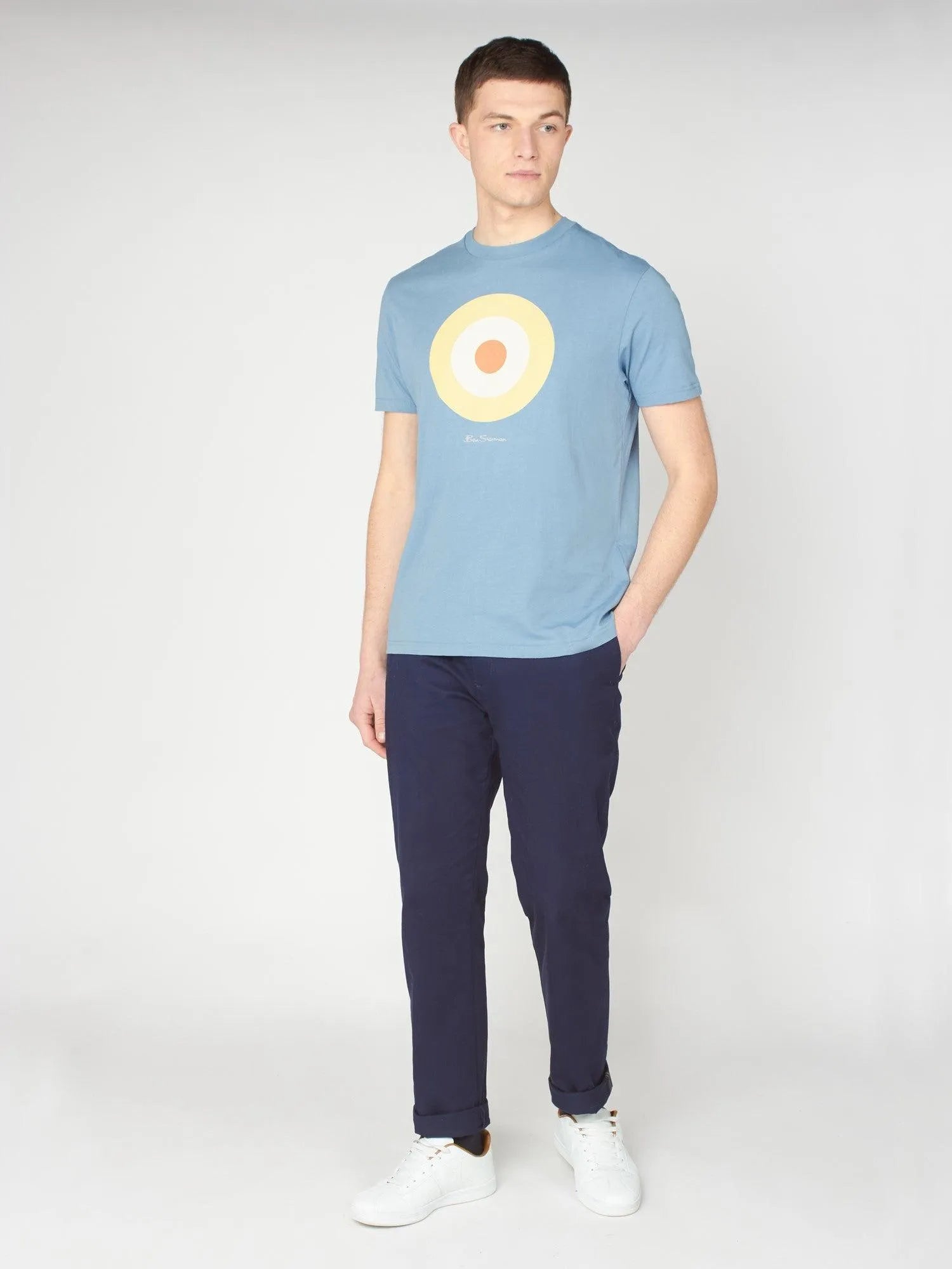 Camiseta Signature Target - ECRU