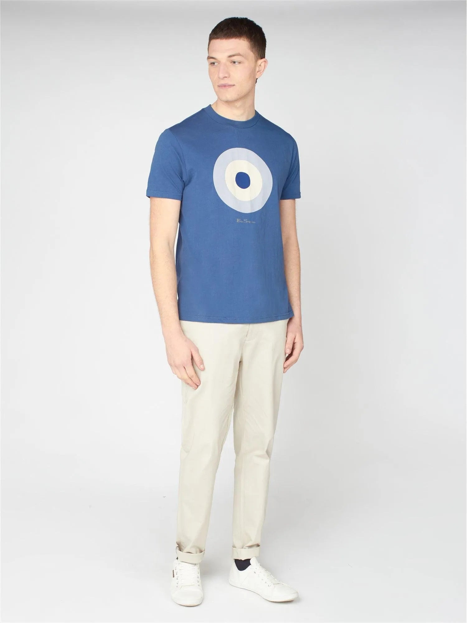 Camiseta Signature Target - ECRU