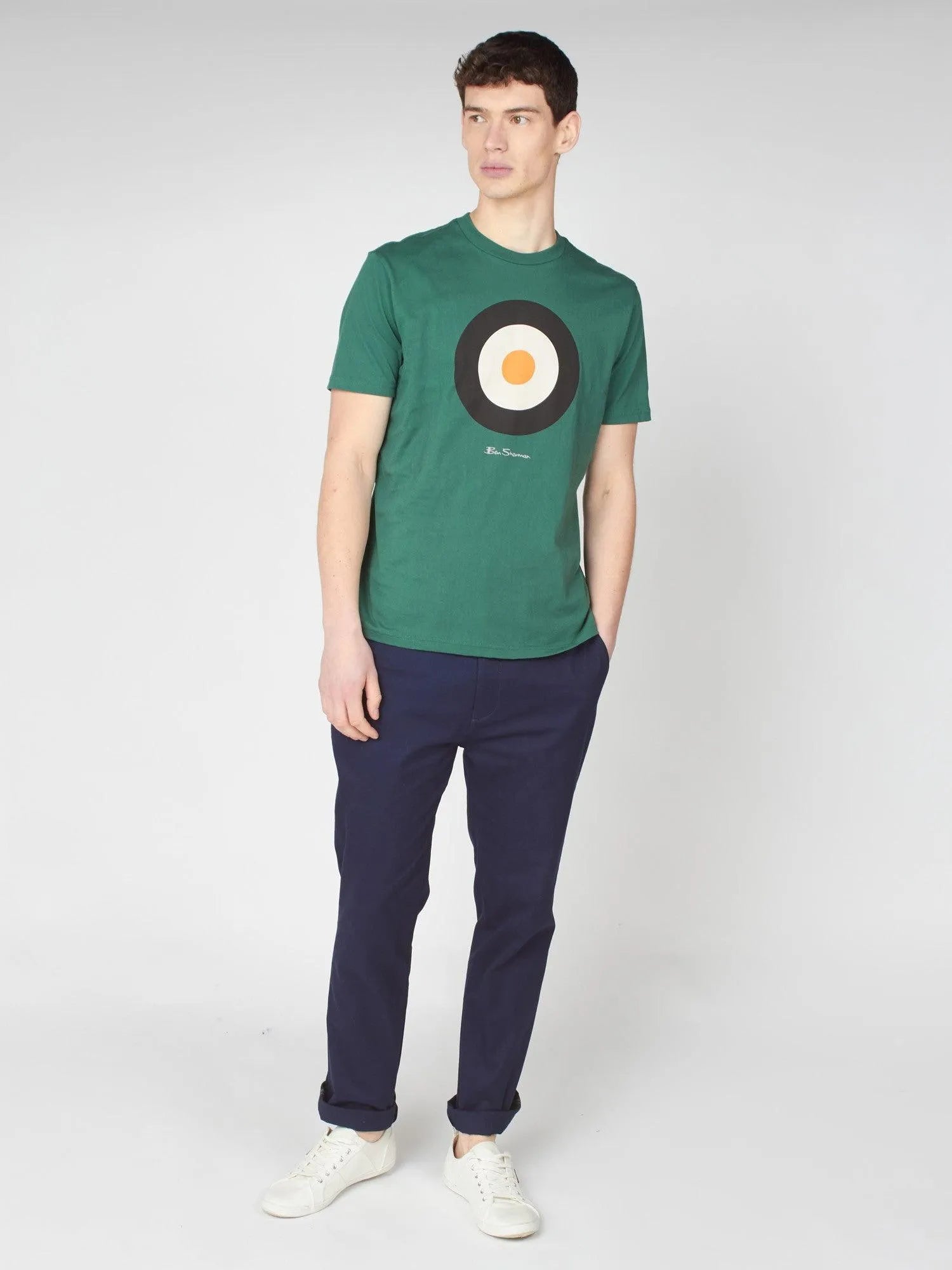 Camiseta Signature Target - ECRU