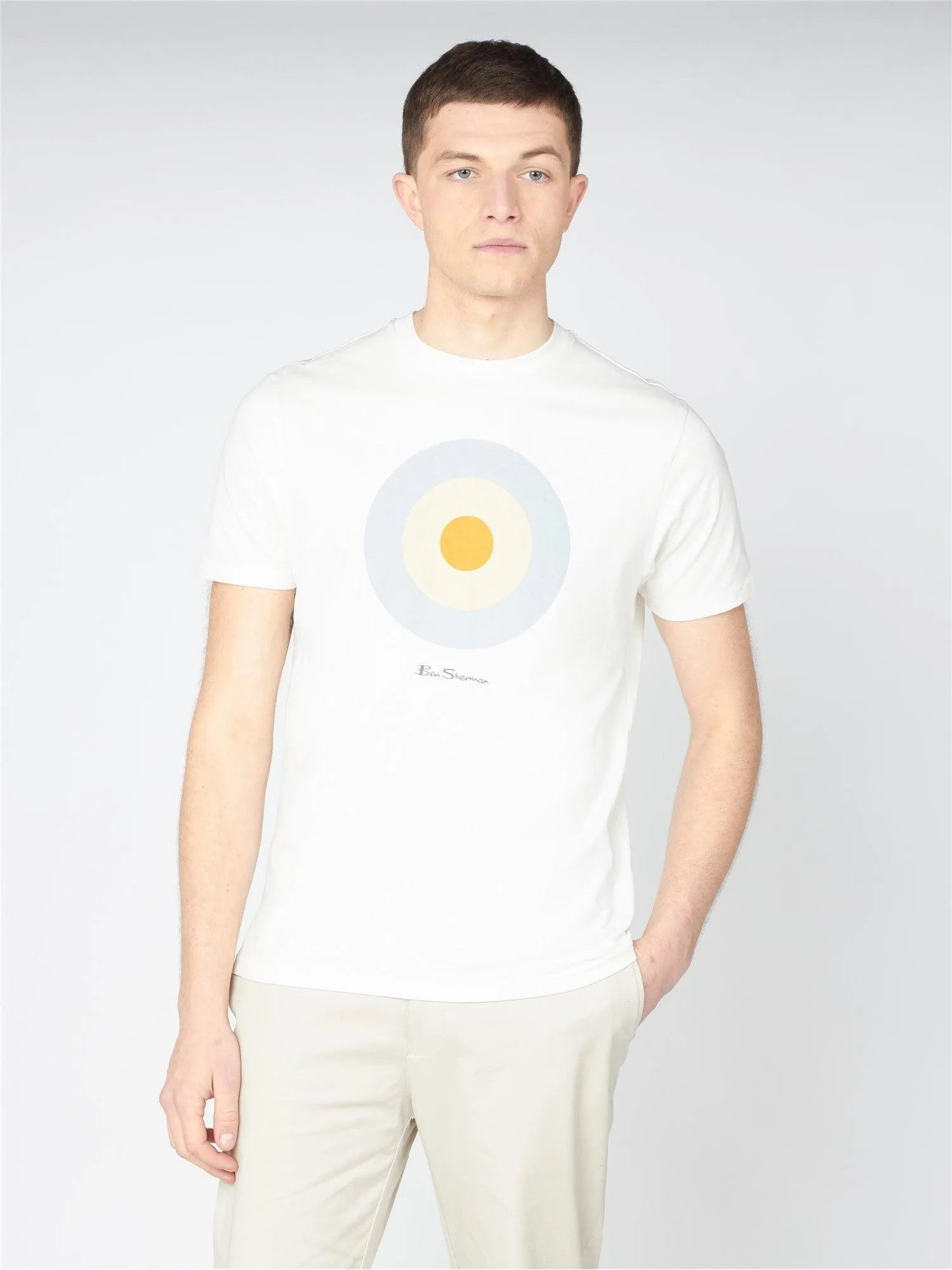 Camiseta Signature Target - ECRU