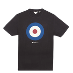 Camiseta Signature Target Negra - ECRU