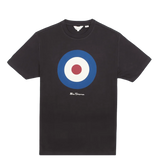 Camiseta Signature Target Negra - ECRU