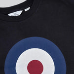 Camiseta Signature Target Negra - ECRU