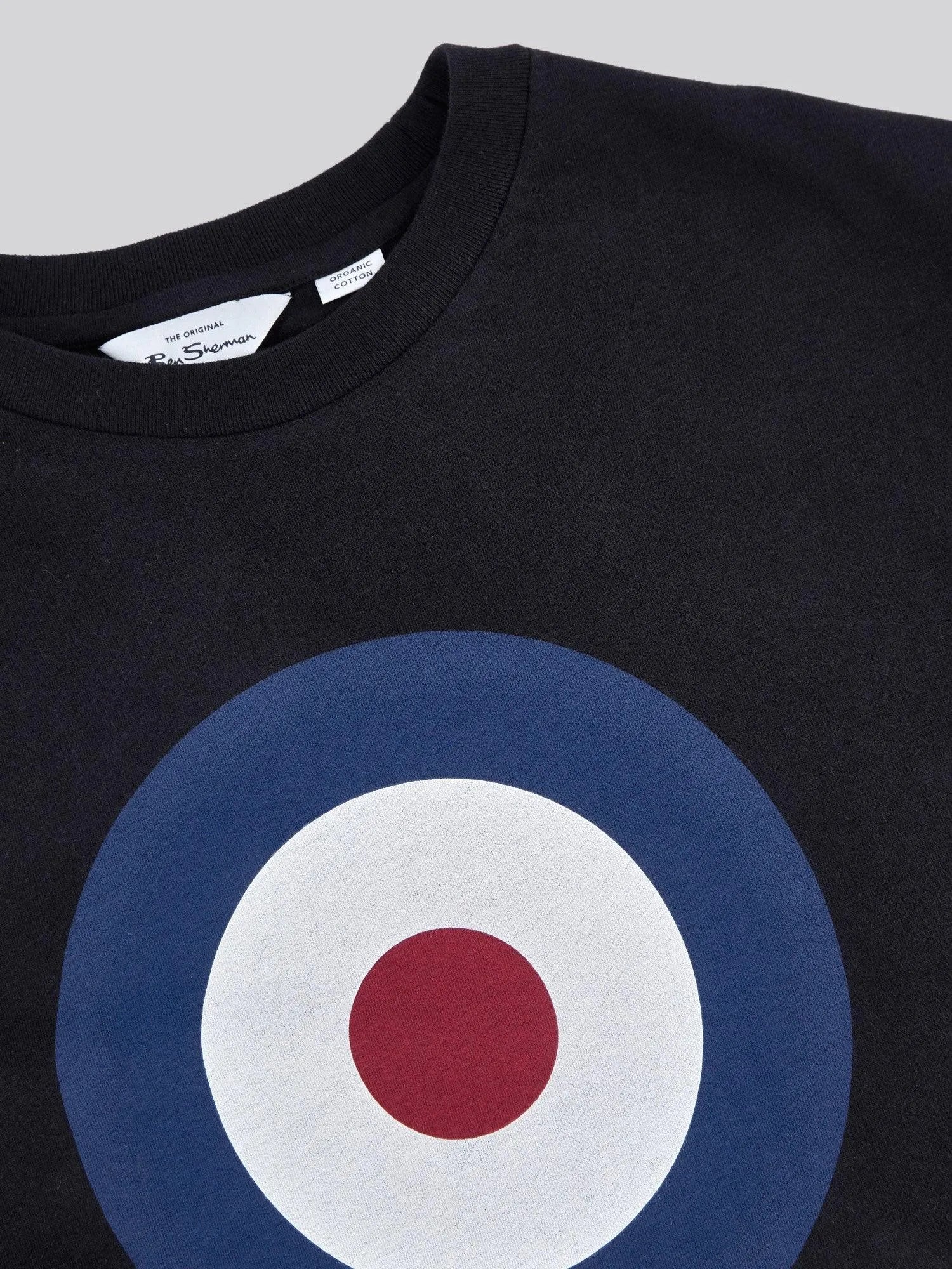 Camiseta Signature Target Negra - ECRU