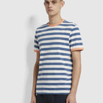 Camiseta slim fit a rayas Belgrove - ECRU