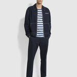 Camiseta slim fit a rayas Belgrove - ECRU