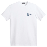 Camiseta Slim Logo Lucent White - ECRU