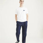 Camiseta Slim Logo Lucent White - ECRU