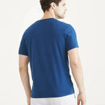 Camiseta Slim Logo Poseidon Blue - ECRU