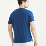 Camiseta Slim Logo Poseidon Blue - ECRU